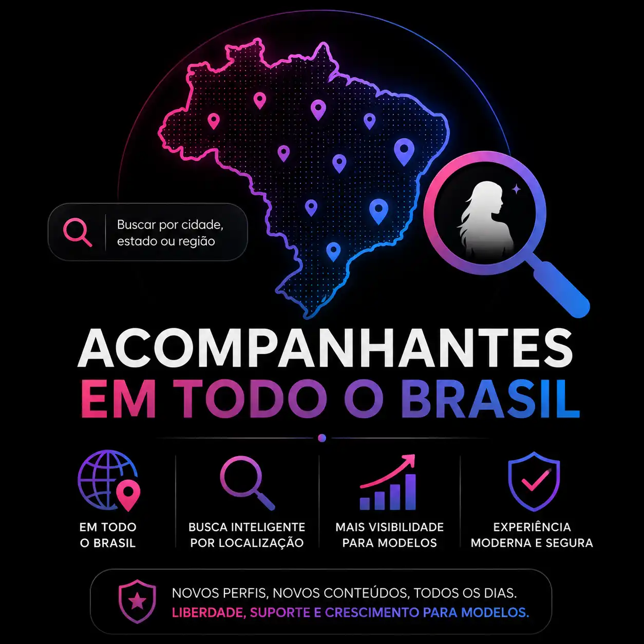 Post dojob Models acompanhantes no Brasil